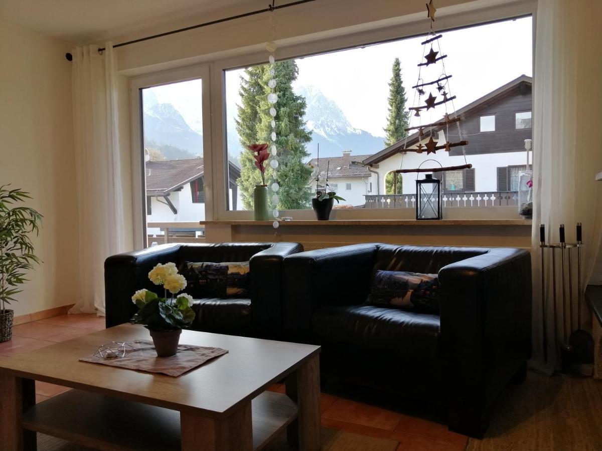 Appartement Maisonette Dhh Zugspitzblick Mit Eigenem Garten *
